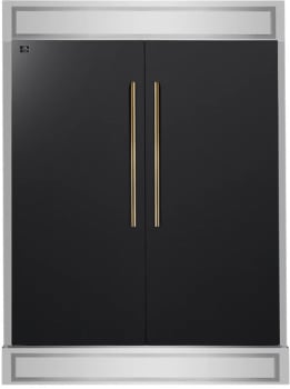 Forno FFFFD172260MGBLK - Maderno 2-28-Inch Wide Convertible Refrigerator/Freezer