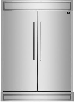 Forno FFFFD172260S - Maderno 60 Inch Built-In Side by Side Convertible Refrigerator/Freezer in Front View