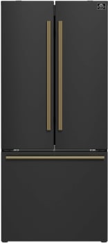 ベリジェアクロ ＦＦＲ Forno FFFFD197431BLK 30 Inch Freestanding Counter-Depth French
