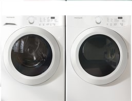 Frigidaire FRI5000FL Washer & Dryer Set with Front Load Washer and