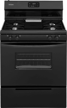 Frigidaire FFGF3012TB - Black Front View