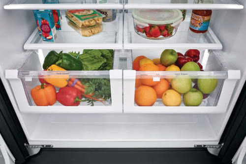 Frigidaire FFHB2750TE 36 Inch French Door Refrigerator with 26.8 Cu. Ft ...