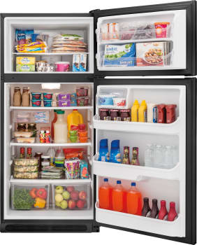 Frigidaire FFHT2131QE 30 Inch Top-Freezer Refrigerator with SpillSafe ...