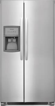 Frigidaire FFHX2325TS 33 Inch Side-by-Side Refrigerator with 22.1 Cu ...