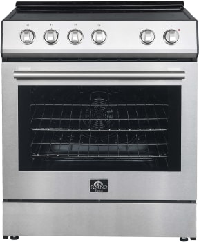 Forno Leonardo Espresso FFSEL602230 - 30 Inch Slide-In Electric Range in Front View