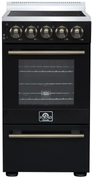 Forno Pallerano FFSEL605220BLK - Pallerano 20 Inch Freestanding Electric Range