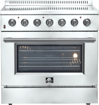 Forno Galiano FFSEL608336 - 36 Inch Freestanding Electric Range in Front View