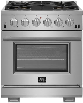 Forno Capriasca FFSGS618730 - 30 Inch Pro-Style Capriasca Dual Fuel Range