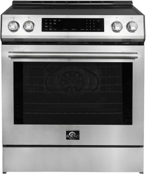 Forno Espresso FFSIN090530 - 30 Inch Slide-In Induction Range in Front View