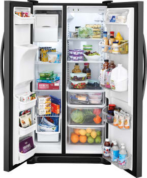 Frigidaire FFSS2615TD 36 Inch Side-by-Side Refrigerator with 25.5 Cu ...
