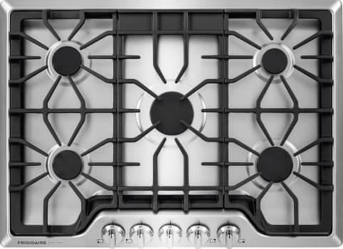 Frigidaire Fggc3047qs 30 Inch Gas Cooktop With Lp Conversion Option Frigidaire Gallery Series Fggc3047qs 30 Built In Gas Cooktop Stainless Steel