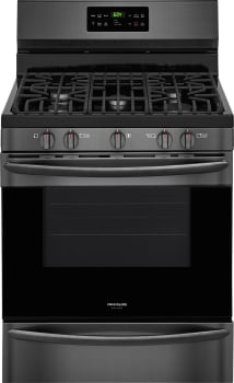 Frigidaire Gallery Series FGGF3036TD - Black Stainless Front View
