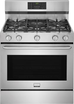 Frigidaire Fggf3685ts 36 Inch Freestanding Range With True Frigidaire Gallery Series Fggf3685ts Front View