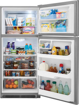 Frigidaire FGTR2037TF 30 Inch Top Freezer Refrigerator with 20.4 cu. ft ...