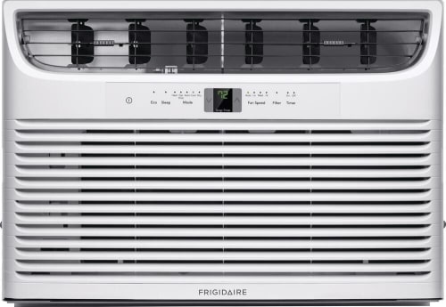 Frigidaire FHWH082WA1 Slide-Out Chassis Window Air Conditioner with Heat  Pump, Easy Installation, Washable Filter, Eco Mode, Programmable Timer,  Sleep Mode, Remote Control, Automatic Restart, and Filter Check Indicator:  8,000 Cooling BTU
