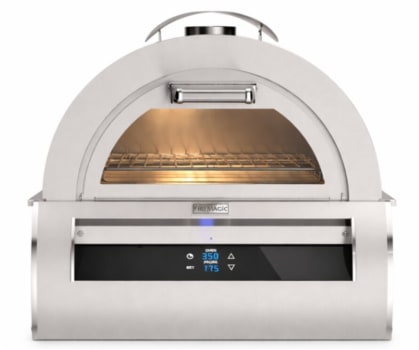 Fire Magic 5660 - 31 Inch Black Glass Pizza Oven with Digital Temperature