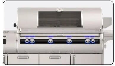 Fire Magic Echelon E1060S E1060S9EAN51W - 48" Portable Grill With Analog Thermometer, Power Burner And Magic View Window