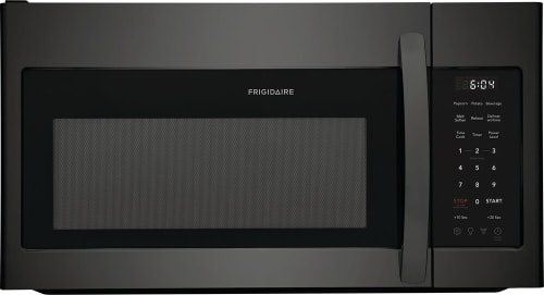 Frigidaire FMOS1846BB 30 Inch Over-The-Range Microwave with 1.8 cu. ft.  Capacity, 2-Speed 300 CFM, Quick Start, Auto Cook, PureAir® Filter, Filter  Indicator Light, LED Lighting, Zero Clearance Door, UL Listed, and cUL