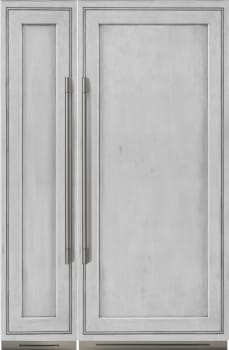 Fulgor Milano 700 Series FMREFR04 - Side-by-Side Panel Ready Refrigerator and Freezer Set