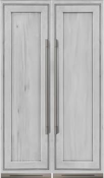 Fulgor Milano 700 Series FMREFR08 - Side-by-Side Panel Ready Refrigerator and Freezer Set