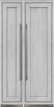 Fulgor Milano 700 Series FMREFR09 - Side-by-Side Panel Ready Refrigerator and Freezer Set