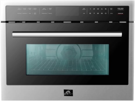 Forno Oliena FMWDR309324 - 24 Inch Built-In Microwave Oven in Front View