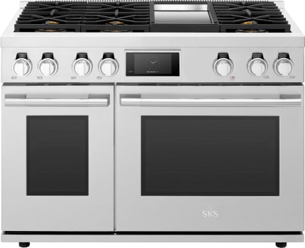 SKS SKSGR480GS - 48 Inch Freestanding Gas Pro Smart Range