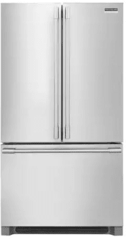 Frigidaire Fpbg2278uf 36 Inch Counter Depth French Door Refrigerator With 22 3 Cu Ft Capacity Spacewise System Crispseal Crispers Led Lighting Effortless Glide Freezer Drawers Automatic Alerts Pureair Ultra Ii Filter And Star K