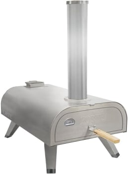 Forte FPPO14PSS - 14 Inch Portable Pellet Pizza Oven with Pizza Stone