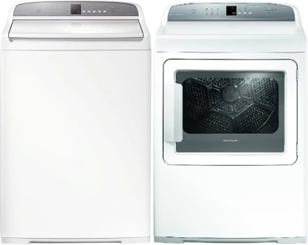 Fisher Paykel Fpwadrew2 Side By Washer Dryer Set With Top Fisher Paykel Fpwadrew2 Side By
