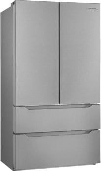 Smeg FQ55UFX - 36 Inch French Door Refrigerator
