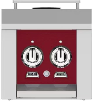 Hestan AGB2CPBG - Color Control Panel for Double Side Burner in Burgundy/Tin Roof