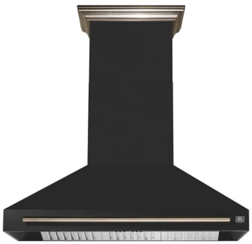 Forno Aria FRHWM509548BLK - Aria 48 Inch Wall-Mounted Range Hood