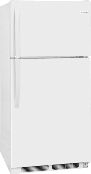 Frigidaire FFTR1514TW 28 Inch Top-Freezer Refrigerator with Store-More ...
