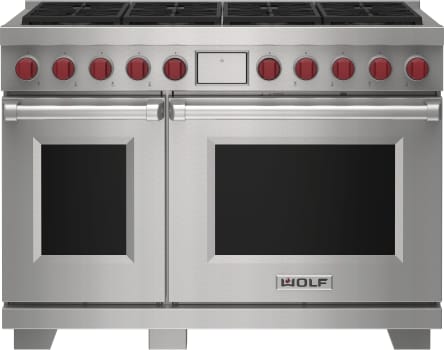 Wolf M Series DF48850SP - 48" Dual Fuel Range - 8 Burners