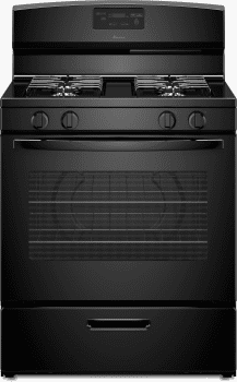 Amana AGR5330BAB - Front View Black