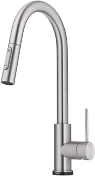 Kraus Oletto Series KTF3104SFS - Contemporary Single-Handle Touch Kitchen Sink Faucet with Pull Down Sprayer in Spot Free Stainless Steel