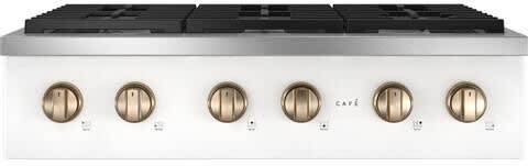 Cafe Professional Series CGU366P4TW2 - 36 Inch Commercial-Style Gas Rangetop