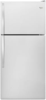 Whirlpool WRT108FFDM 30 Inch Freestanding Top Freezer Refrigerator with ...