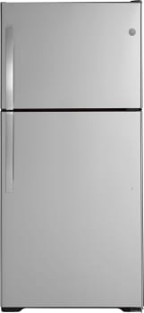 GE GIE19JSNRSS - GE® 30 Inch Freestanding Top Mount Refrigerator with 19.2 cu. ft. Total Capacity