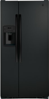 GE APPLIANCES GSE23GGPBB GE® ENERGY STAR® 23.0 Cu. Ft. Side-By-Side Refrigerator