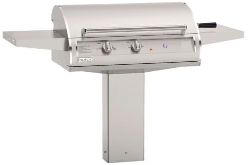 Fire Magic EL500S3Z1EAG - 30 Inch In-Ground Post Mount Accessible Analog Electric Grill