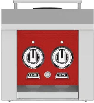 Hestan AGB2CPRD - Color Control Panel for Double Side Burner in Red/Matador