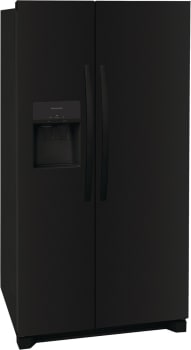 Frigidaire FRSS2623AB 36 Inch Freestanding Side by Side Refrigerator with 25.6 Cu. Ft. Total 