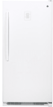 GE FUF20DHRWW 20.2 cu. ft. Upright Freezer with 4 Wire Shelves, 6