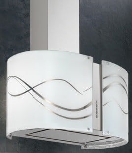 Futuro Futuro Murano Serenity Series WL27MURSERENITYLED - Murano Serenity LED Wall Hood