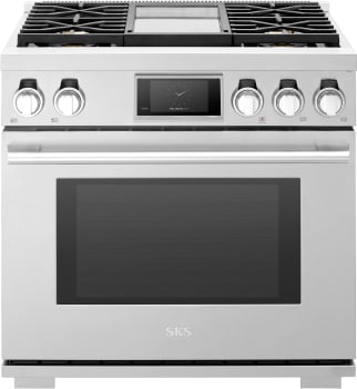 SKS SKSGR360GS - 36 Inch Freestanding Gas Pro Smart Range