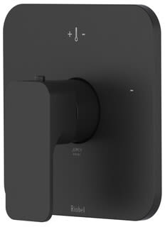 Rohl Equinox™ TEQ13W1LMBK - Equinox™ 3/4" Thermostatic Trim Without Volume Control in Black