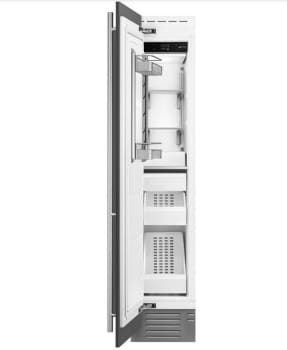 Smeg FZU18L - UNIVERSAL 18 Inch Freezer Column in Opened View
