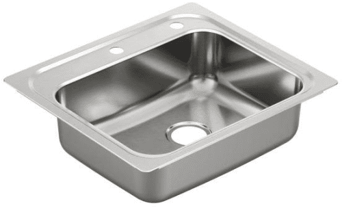 Moen G201962 25 in.x22 in. stainless steel 20 gauge single bowl 